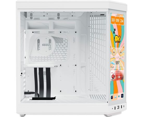 Корпус Hyte Y70 Touch Infinite Snow White (CS-HYTE-Y70TTI-WW), изображение 5 Корпус Hyte Y70 Touch Infinite Snow White (CS-HYTE-Y70TTI-WW), изображение 5