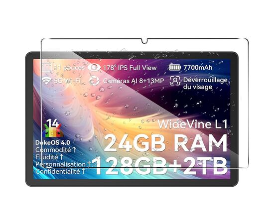 Стекло защитное BeCover Oscal Pad 90 10.92" (713695), изображение 3 Стекло защитное BeCover Oscal Pad 90 10.92" (713695), изображение 3