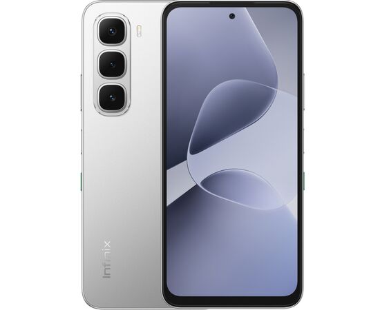 Мобильный телефон Infinix Hot 60i 4/128Gb Titanium Silver (4894947093579)