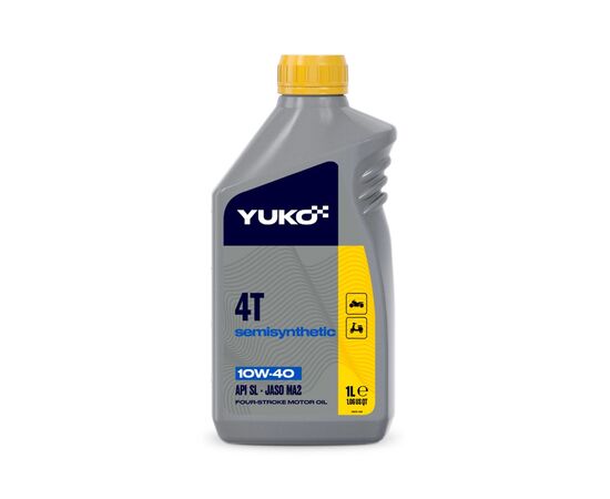 Моторное масло Yuko SEMISYNTHETIC 4T 10W-40 1л (4820070241938)