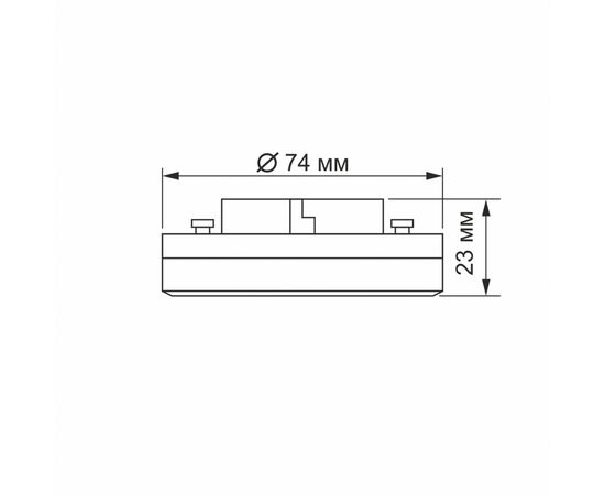Лампочка Videx GX53 8W 4100K 220V (VL-GX53-08534), изображение 5 Лампочка Videx GX53 8W 4100K 220V (VL-GX53-08534), изображение 5