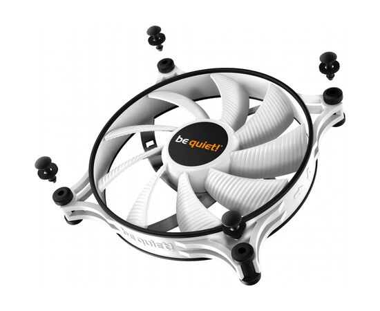 Кулер для корпуса Be quiet! SHADOW WINGS 2 White (BL090), изображение 4 Кулер для корпуса Be quiet! SHADOW WINGS 2 White (BL090), изображение 4
