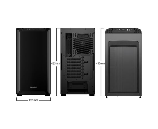 Корпус Be quiet! PURE BASE 501 (BG073), изображение 8 Корпус Be quiet! PURE BASE 501 (BG073), изображение 8