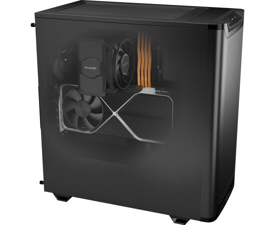 Корпус Be quiet! PURE BASE 501 Airflow чорний (BG074), изображение 3 Корпус Be quiet! PURE BASE 501 Airflow чорний (BG074), изображение 3