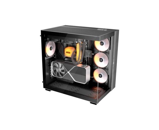 Кулер для корпуса Be quiet! Light Wings LX 120mm PWM Reverse чорний (BL132), изображение 4 Кулер для корпуса Be quiet! Light Wings LX 120mm PWM Reverse чорний (BL132), изображение 4