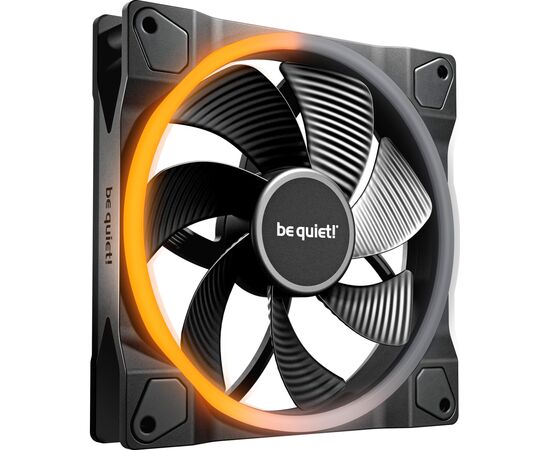 Кулер для корпуса Be quiet! Light Wings 140mm PWM Reverse чорний (BL134)