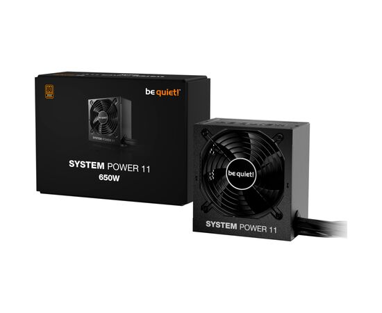 Блок питания Be quiet! 650W SYSTEM POWER 11 (BP011EU), изображение 3 Блок питания Be quiet! 650W SYSTEM POWER 11 (BP011EU), изображение 3