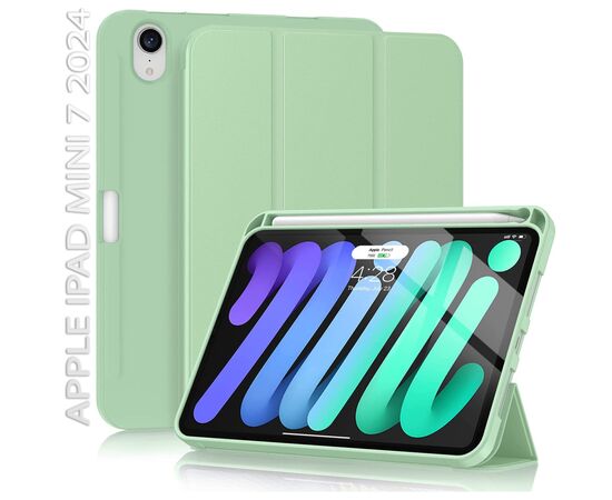 Чехол для планшета BeCover Direct Charge Pen with Apple Pencil Holder iPad Mini 7 2024 Green (712460)