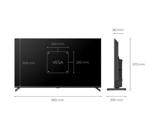 Телевизор Kivi 40F720QB, изображение 5 Телевизор Kivi 40F720QB, изображение 5
