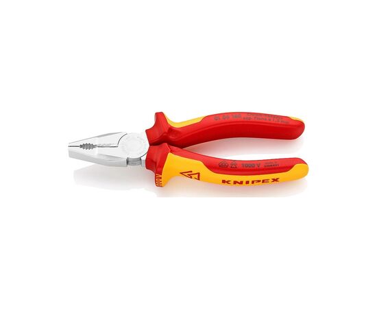 Плоскогубці KNIPEX силові хром-ванадієві 01 06 160 (01 06 160)