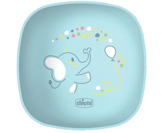 Тарелка детская Chicco з кришкою від 6 місяців (16001.25)
