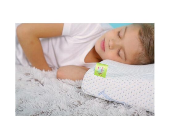 Подушка Highfoam детская ортопедическая Noble Twinkle Star для мальчиков 50 х 29 х 8 см (4820000634960), изображение 12 Подушка Highfoam детская ортопедическая Noble Twinkle Star для мальчиков 50 х 29 х 8 см (4820000634960), изображение 12