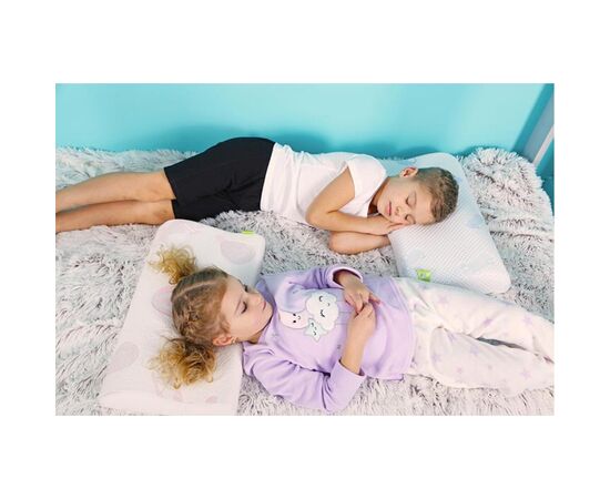 Подушка Highfoam детская ортопедическая Noble Twinkle Star для девочек 50 х 29 х 8 см (4820000634977), изображение 6 Подушка Highfoam детская ортопедическая Noble Twinkle Star для девочек 50 х 29 х 8 см (4820000634977), изображение 6