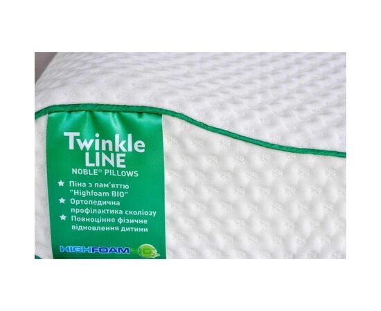 Подушка Highfoam детская ортопедическая Noble Twinkle Air 49 х 32 х 10,5 см (4820000883696), изображение 7 Подушка Highfoam детская ортопедическая Noble Twinkle Air 49 х 32 х 10,5 см (4820000883696), изображение 7
