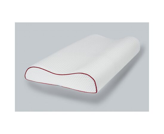 Подушка Highfoam ортопедическая Noble Ergolight M-Line 49 х 32 х 10,5 см (4820178150040), изображение 3 Подушка Highfoam ортопедическая Noble Ergolight M-Line 49 х 32 х 10,5 см (4820178150040), изображение 3