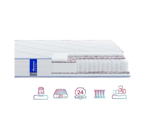 Матрас Highfoam Obeliks Dion, анатомический двусторонний 90 x 190 см (4820001158120), изображение 4 Матрас Highfoam Obeliks Dion, анатомический двусторонний 90 x 190 см (4820001158120), изображение 4
