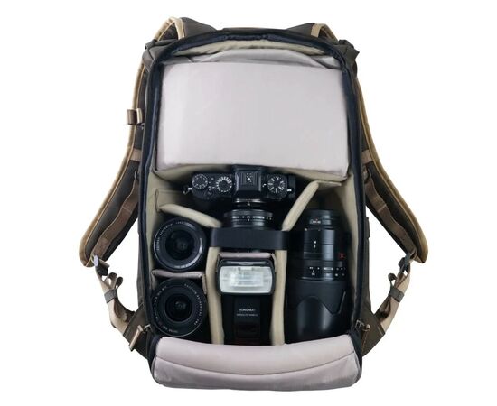 Фото-сумка Vanguard Backpack VEO GO 46M Khaki-Green (4719856247205), изображение 6 Фото-сумка Vanguard Backpack VEO GO 46M Khaki-Green (4719856247205), изображение 6