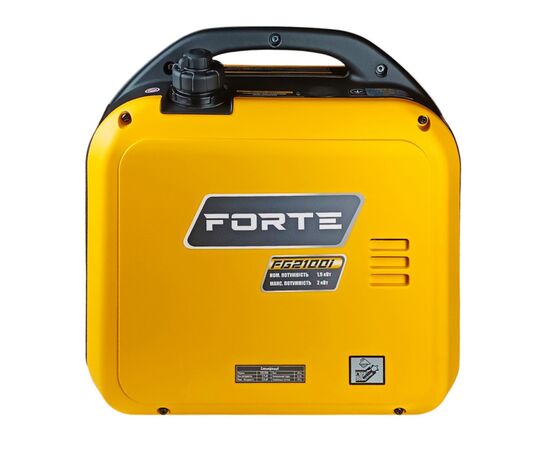 Генератор Forte инверторный FG2100i, 1.9kW (138122), изображение 3 Генератор Forte инверторный FG2100i, 1.9kW (138122), изображение 3