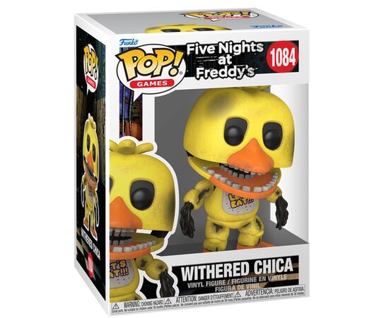 Фигурка Funko Pop серии 5 ночей с Фредди - Поломана Чика (83865), изображение 2 Фигурка Funko Pop серии 5 ночей с Фредди - Поломана Чика (83865), изображение 2