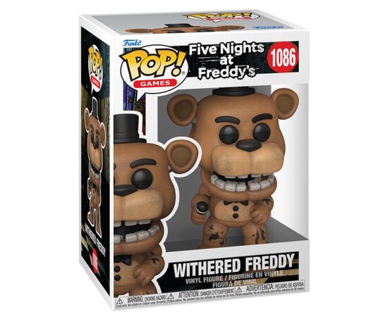 Фигурка Funko Pop серии 5 ночей с Фредди - Поломанный Фредди (83867), изображение 2 Фигурка Funko Pop серии 5 ночей с Фредди - Поломанный Фредди (83867), изображение 2