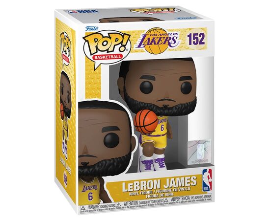 Фигурка Funko Pop серии НБА – Леброн Джеймс в желтой униформе (65792), изображение 2 Фигурка Funko Pop серии НБА – Леброн Джеймс в желтой униформе (65792), изображение 2
