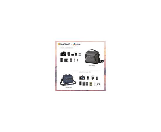 Фото-сумка Vanguard bag Vesta Aspire 21 Navy (DAS301104), изображение 6 Фото-сумка Vanguard bag Vesta Aspire 21 Navy (DAS301104), изображение 6