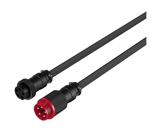 Дата кабель USB 2.0 AM to USB-C 1.37m coiled gray-black HyperX (6J679AA), изображение 4