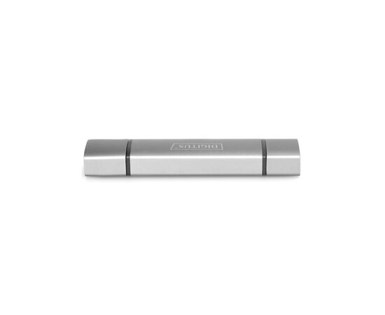 Считыватель флеш-карт Digitus USB-C/USB 3.0 SD/MicroSD (DA-70886), изображение 3 Считыватель флеш-карт Digitus USB-C/USB 3.0 SD/MicroSD (DA-70886), изображение 3