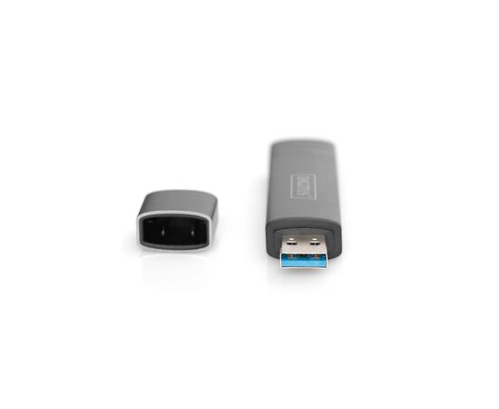 Считыватель флеш-карт Digitus USB-C/USB 3.0 SD/MicroSD (DA-70886), изображение 6 Считыватель флеш-карт Digitus USB-C/USB 3.0 SD/MicroSD (DA-70886), изображение 6