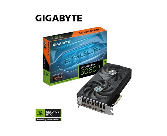 Видеокарта GIGABYTE GeForce RTX5060Ti 16Gb EAGLE OC (GV-N506TEAGLE OC-16GD), изображение 10 Видеокарта GIGABYTE GeForce RTX5060Ti 16Gb EAGLE OC (GV-N506TEAGLE OC-16GD), изображение 10