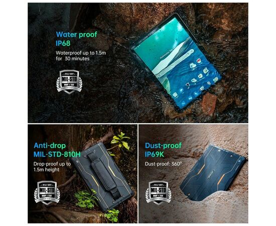 Планшет OUKITEL RT6 8/256GB /NFC/ LTE Black (6931940750233), изображение 10 Планшет OUKITEL RT6 8/256GB /NFC/ LTE Black (6931940750233), изображение 10