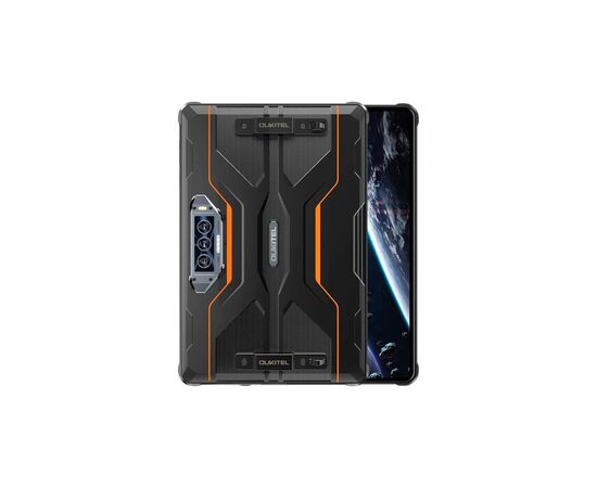 Планшет OUKITEL RT8 6/256GB Dual Sim Black-Orange with hand (6931940756396), изображение 2 Планшет OUKITEL RT8 6/256GB Dual Sim Black-Orange with hand (6931940756396), изображение 2