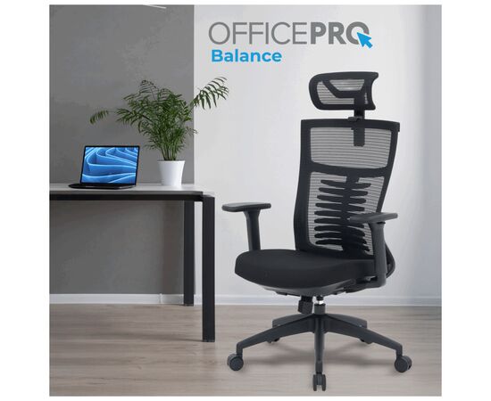 Офисное кресло OfficePro Balance OC550-B-B-B (OC550-B-B-B), изображение 3