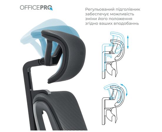 Офисное кресло OfficePro Balance OC550-B-B-B (OC550-B-B-B), изображение 6