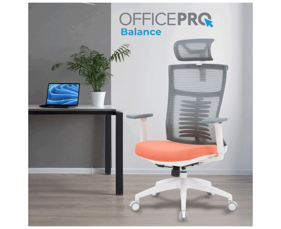 Офисное кресло OfficePro Balance OC550-W-DG-OR (OC550-W-DG-OR), изображение 2