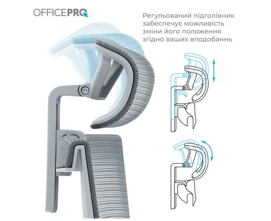 Офисное кресло OfficePro Elegant OC660-G-DG-DG (OC660-G-DG-DG), изображение 5