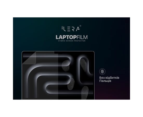 Пленка защитная iLera FILM Screen Protector MacBook Air M2 (ILMBARM2), изображение 3