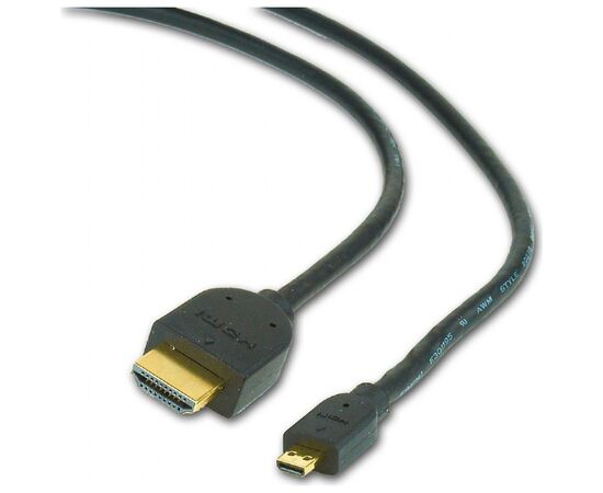 Кабель мультимедійний HDMI M to HDMI micro M 1.8m Cablexpert (CC-HDMID-6)