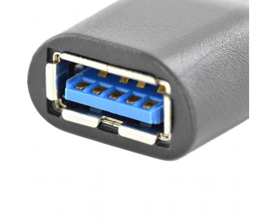 Перехідник Type-C to USB AF Digitus (AK-300506-000-S), зображення 3 Перехідник Type-C to USB AF Digitus (AK-300506-000-S), зображення 3