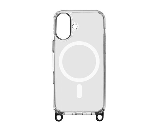Чехол для мобильного телефона Armorstandart Crossbody Air MagSafe Rope Apple iPhone 16 Clear (ARM86376)