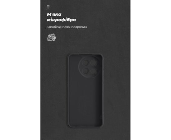Чохол до мобільного телефона Armorstandart ICON Tecno Spark 30 Pro 4G (KL7) Camera cover Black (ARM83313), зображення 4