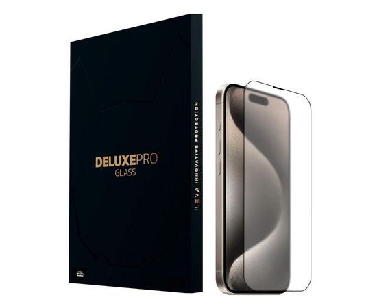 Скло захисне iLera DeLuxe Frosted iPhone 15 Pro (ILFRDL15PR)