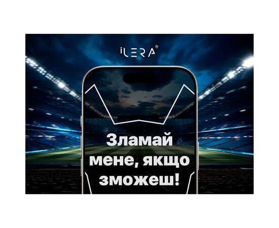 Скло захисне iLera DeLuxe Frosted iPhone 16 Plus | 15 Plus (ILFRDL16PL), зображення 7 Скло захисне iLera DeLuxe Frosted iPhone 16 Plus | 15 Plus (ILFRDL16PL), зображення 7