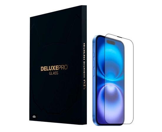 Стекло защитное iLera DeLuxe Frosted iPhone 16 Plus | 15 Plus (ILFRDL16PL)