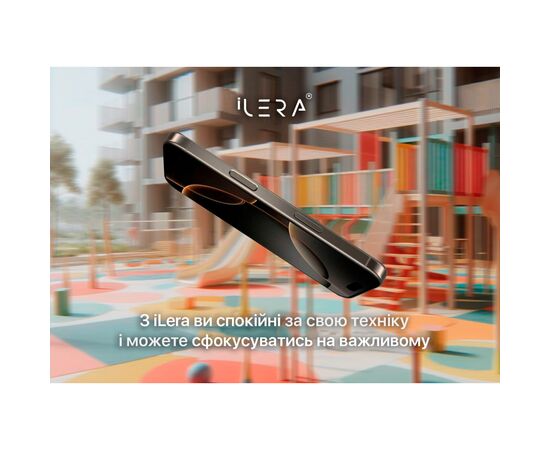 Стекло защитное iLera DeLuxe Frosted iPhone 16 Pro Max (ILFRDL16PRMAX), изображение 6 Стекло защитное iLera DeLuxe Frosted iPhone 16 Pro Max (ILFRDL16PRMAX), изображение 6