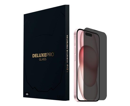 Стекло защитное iLera DeLuxe Incognito iPhone 15 Pro (ILINDL15PR)