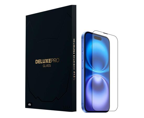 Скло захисне iLera DeLuxe Original Glass iPhone 16 | 15 (ILFCDL16)