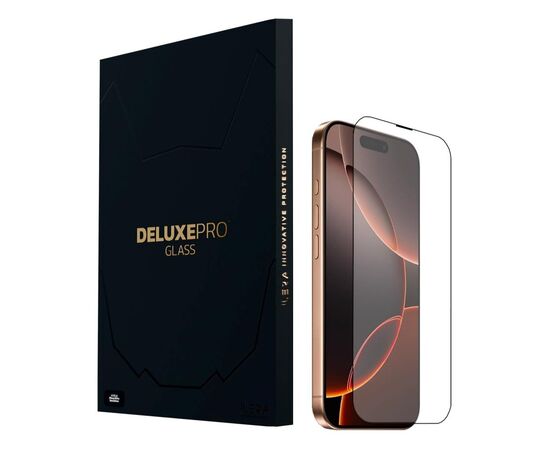 Стекло защитное iLera DeLuxe Original Glass iPhone 16 Pro (ILFCDL16PR)