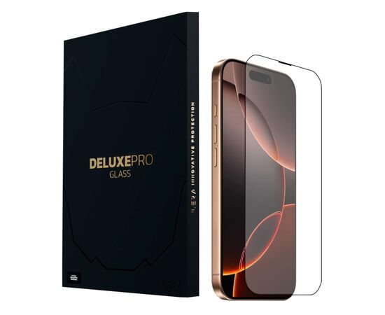 Стекло защитное iLera DeLuxe Original Glass iPhone 16 Pro Max (ILFCDL16PRMAX)