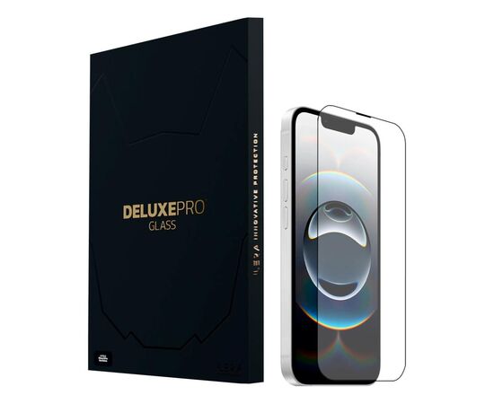 Стекло защитное iLera DeLuxe Original Glass iPhone 16E/14/13/13 Pro (ILDEL16E)